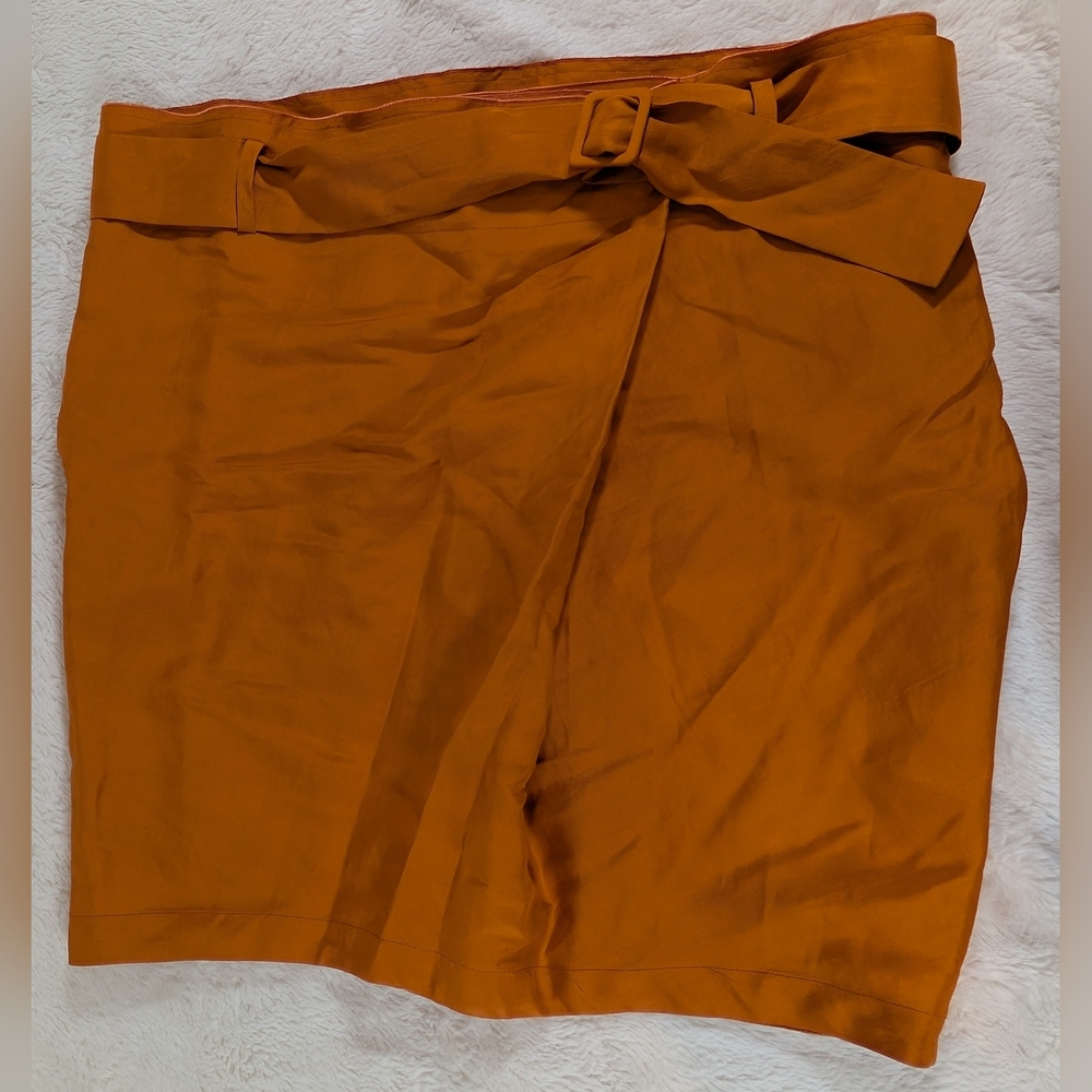 Missoni Burnt Orange Belted Skort